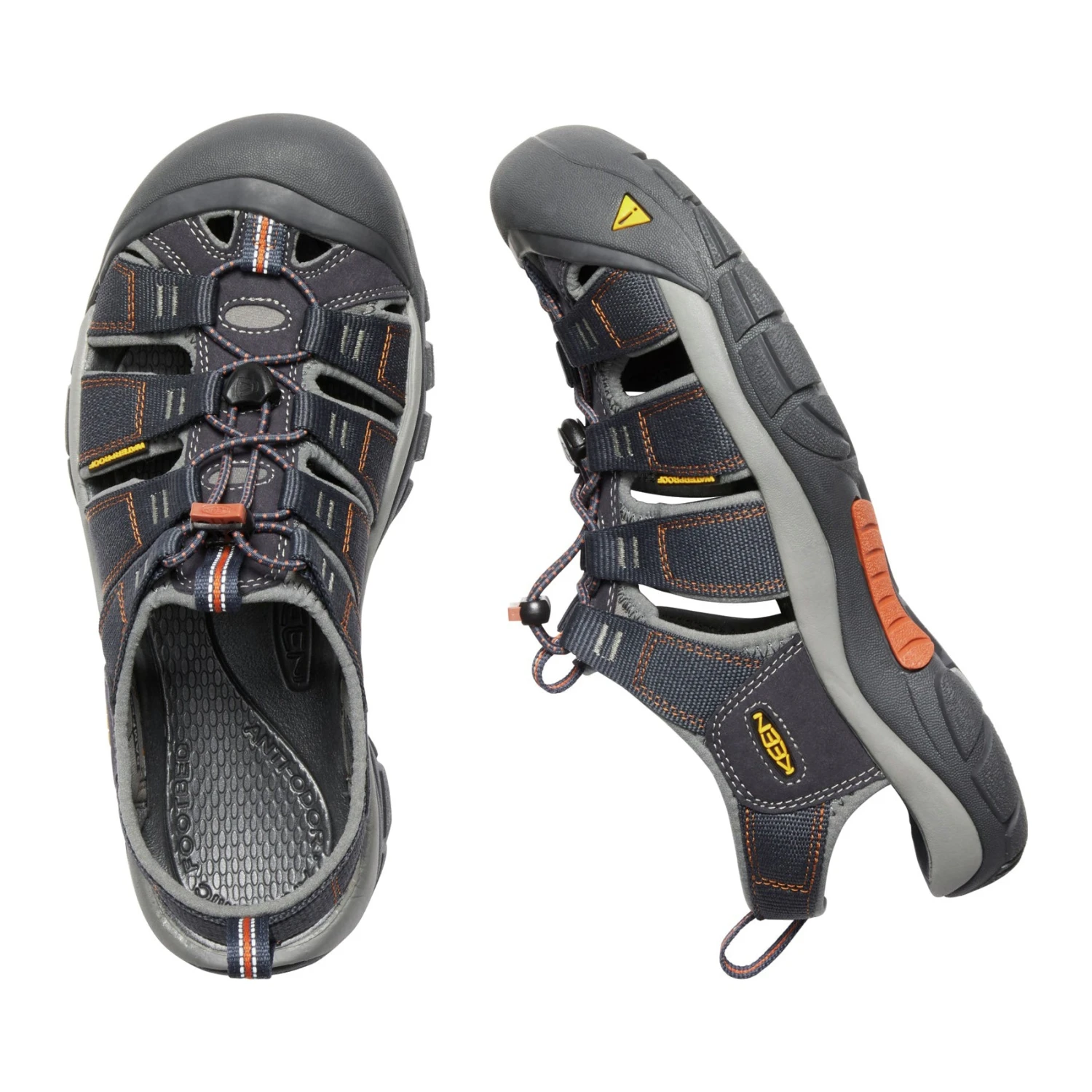 Keen Men's Newport H2 Sandal - India Ink/Rust - Regular (D) - Image 5