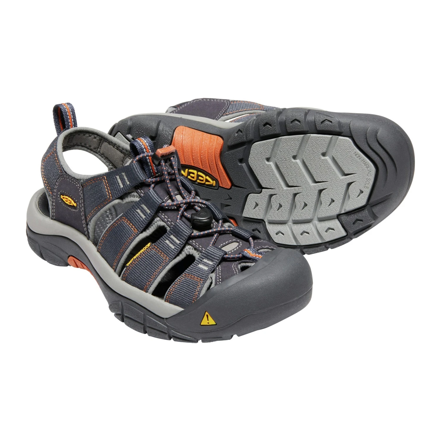 Keen Men's Newport H2 Sandal - India Ink/Rust - Regular (D) - Image 4