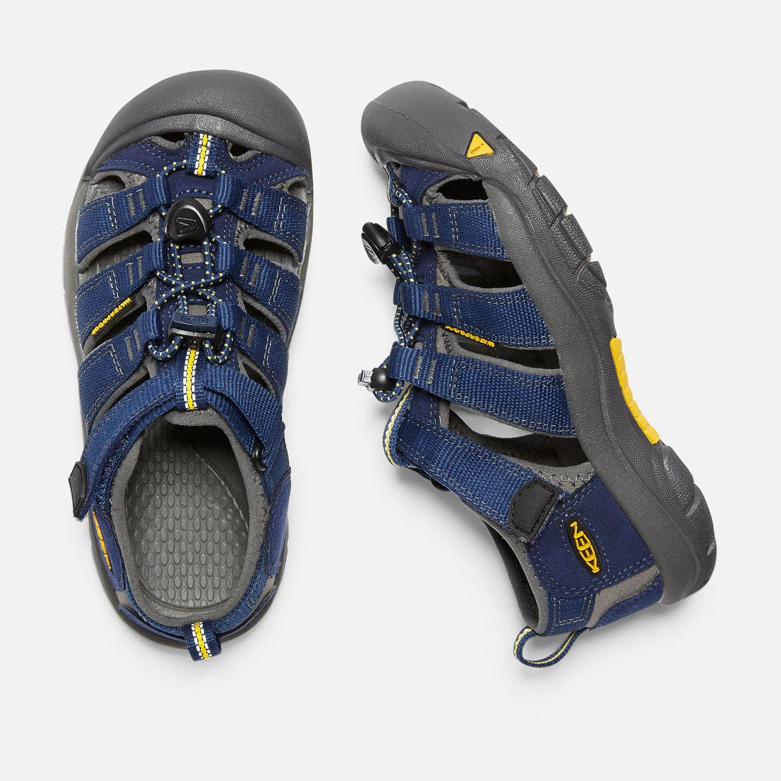 Keen Big Kids' Newport H2 Sandal - Blue Depths/Gargoyle - Image 2