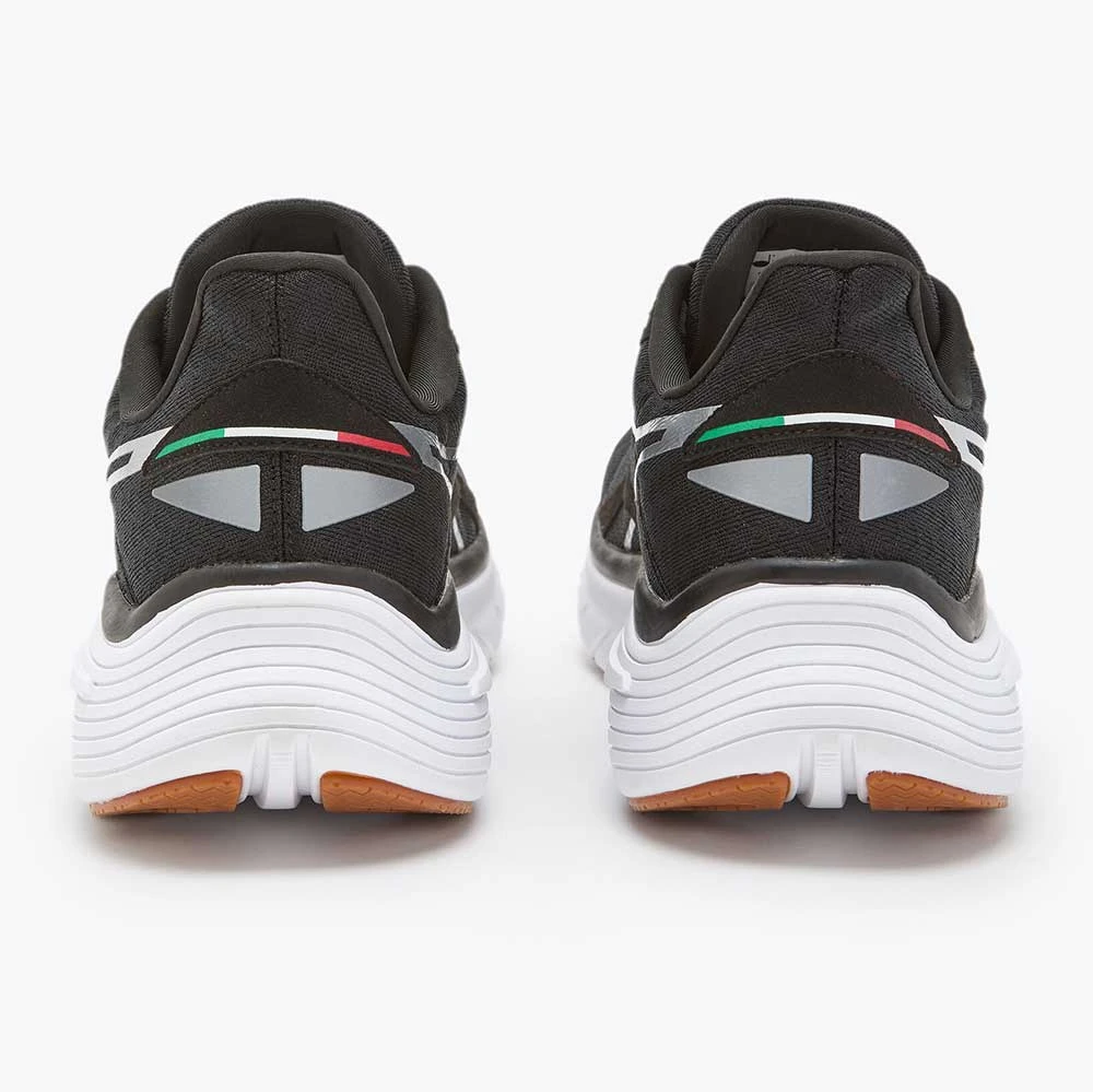 Diadora Men's Nucleo Running Shoe - Black/Silver/White - Regular (D) - Image 3