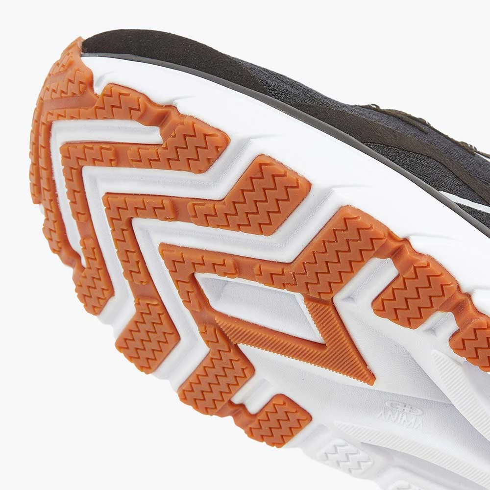 Diadora Men's Nucleo Running Shoe - Black/Silver/White - Regular (D) - Image 5