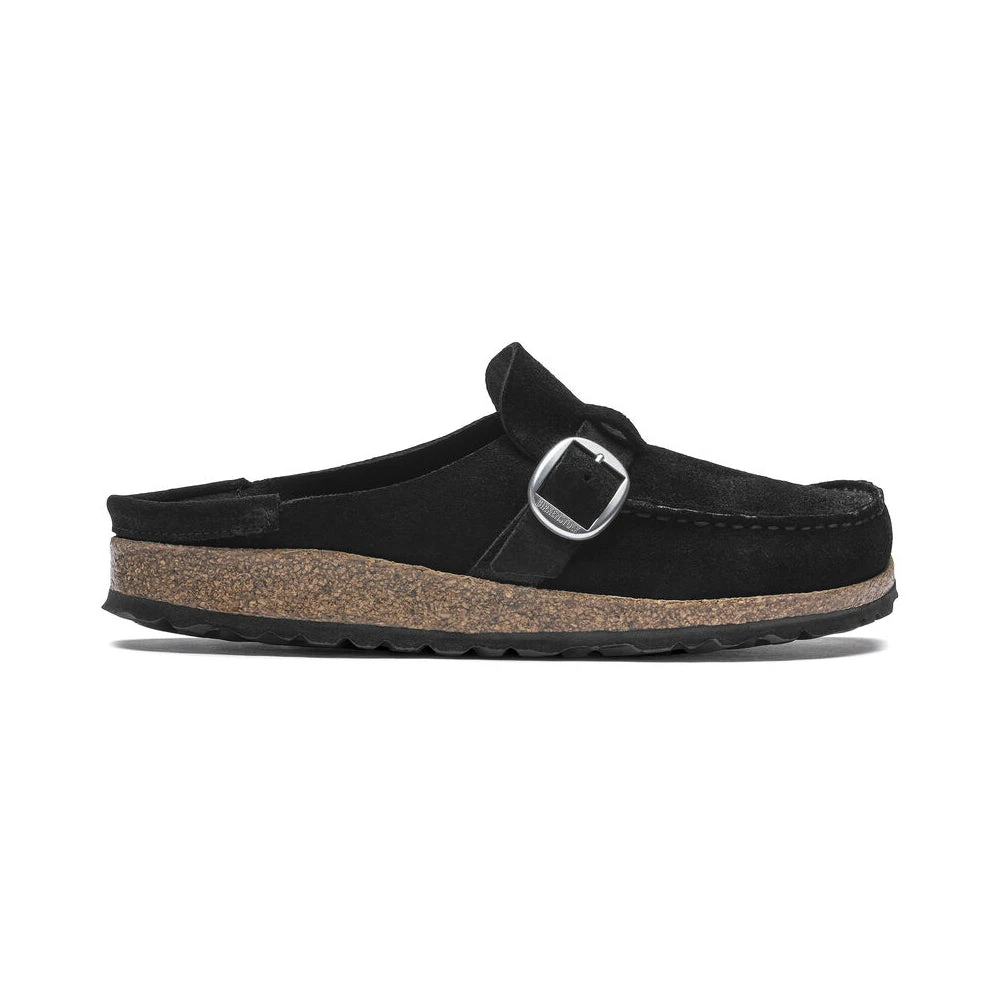 Birkenstock Women's Buckley Suede - Black- Medium/Narrow - Image 2