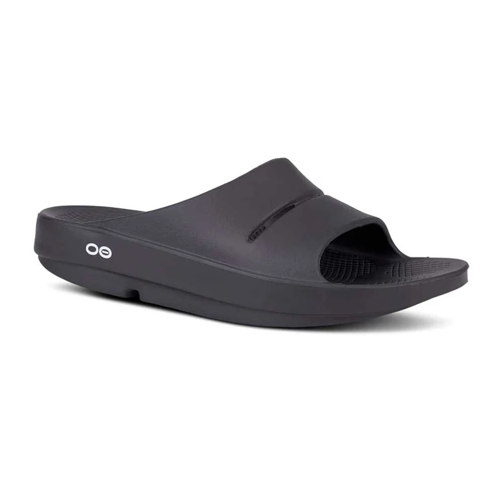 OOfos Unisex OOahh Slide - Black-Regular (D) - Image 2
