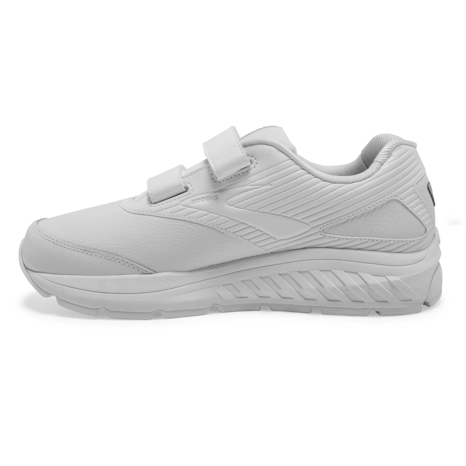 BROOKS Men's Addiction Walker V-Strap 2 Walking Shoe - White/White- Regular (D) - Image 3