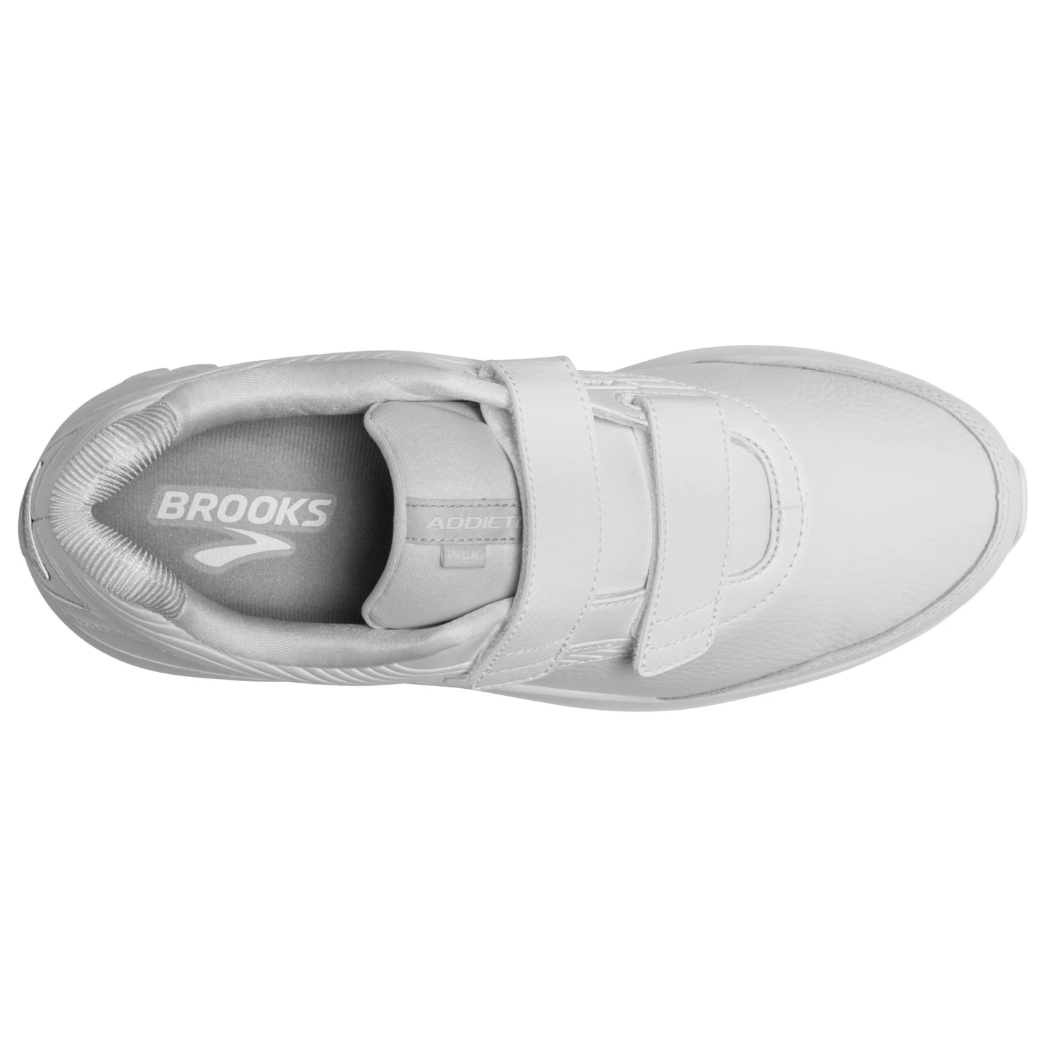 BROOKS Men's Addiction Walker V-Strap 2 Walking Shoes- White/White- Wide (2E) - Image 5