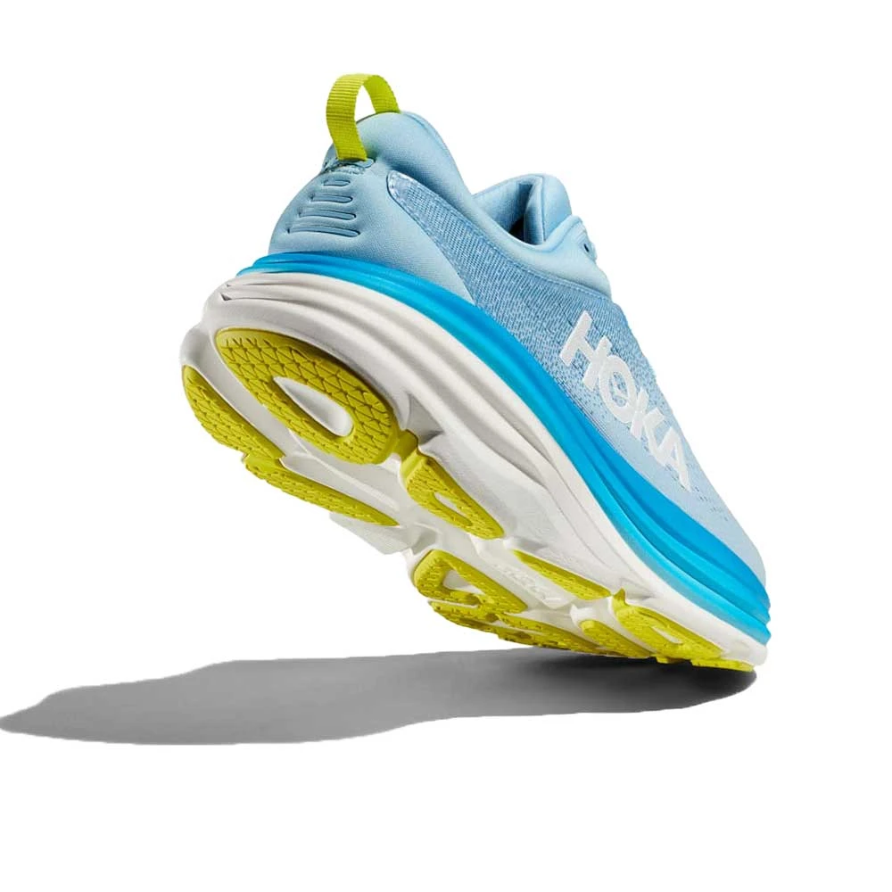 Hoka Men's Bondi 8 Running Shoe - Airy Blue/Diva Blue - Regular (D) - Image 4