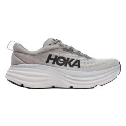 Hoka Men's Bondi 8 - Sharkskin/Harbor Mist - Extra Wide (4E)