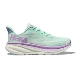 Hoka Women's Clifton 9 Running Shoe - Sunlit Ocean/Lilac Mist - Regular (B)