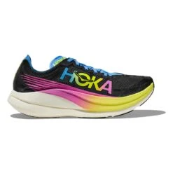 Hoka Unisex Rocket X 2 Running Shoe - Black/Multi - Regular (D)