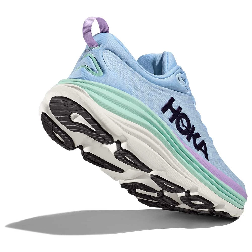 Hoka Women's Gaviota 5 Running Shoe - Airy Blue/Sunlit Ocean - Regular (B) - Image 6