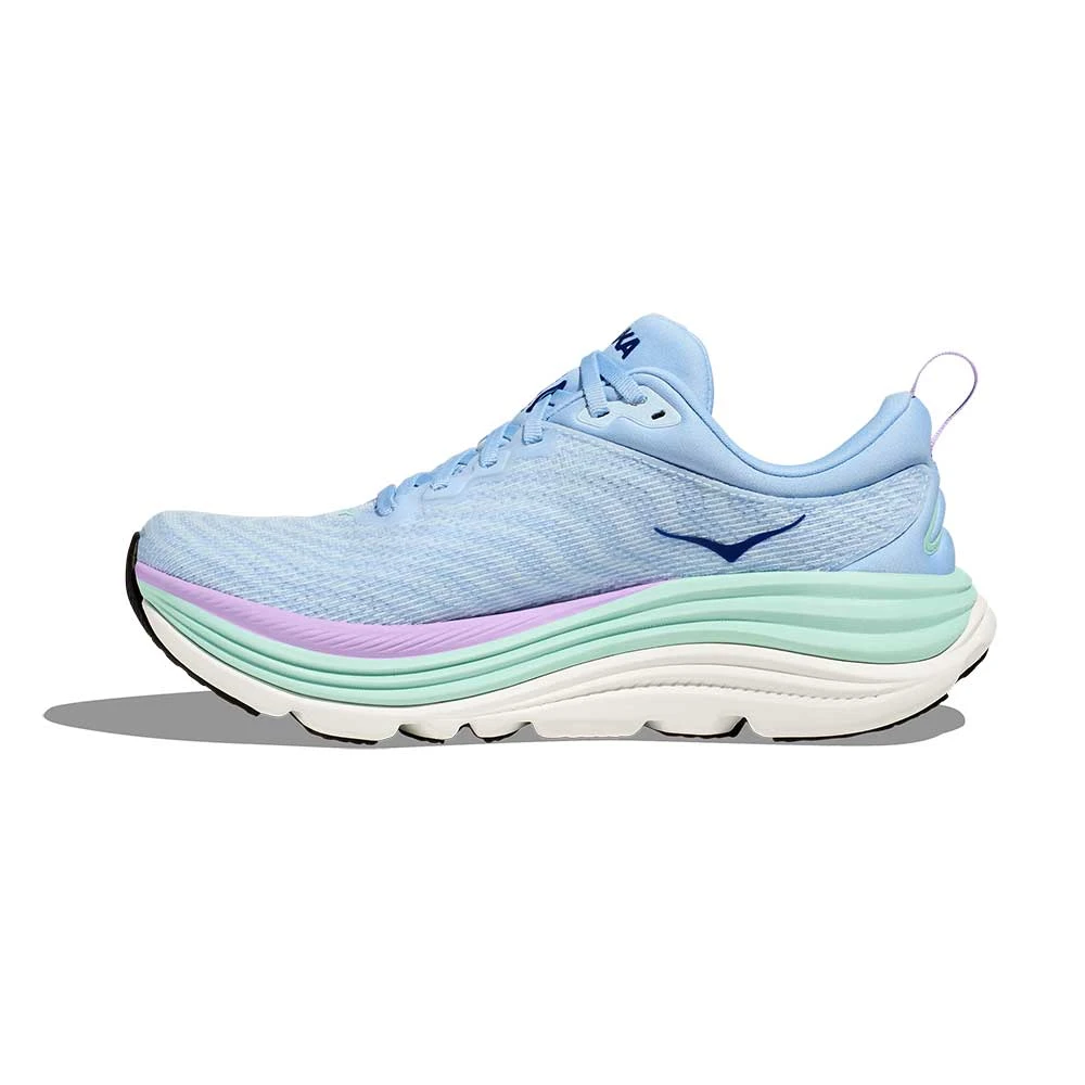 Hoka Women's Gaviota 5 Running Shoe - Airy Blue/Sunlit Ocean - Regular (B) - Image 3