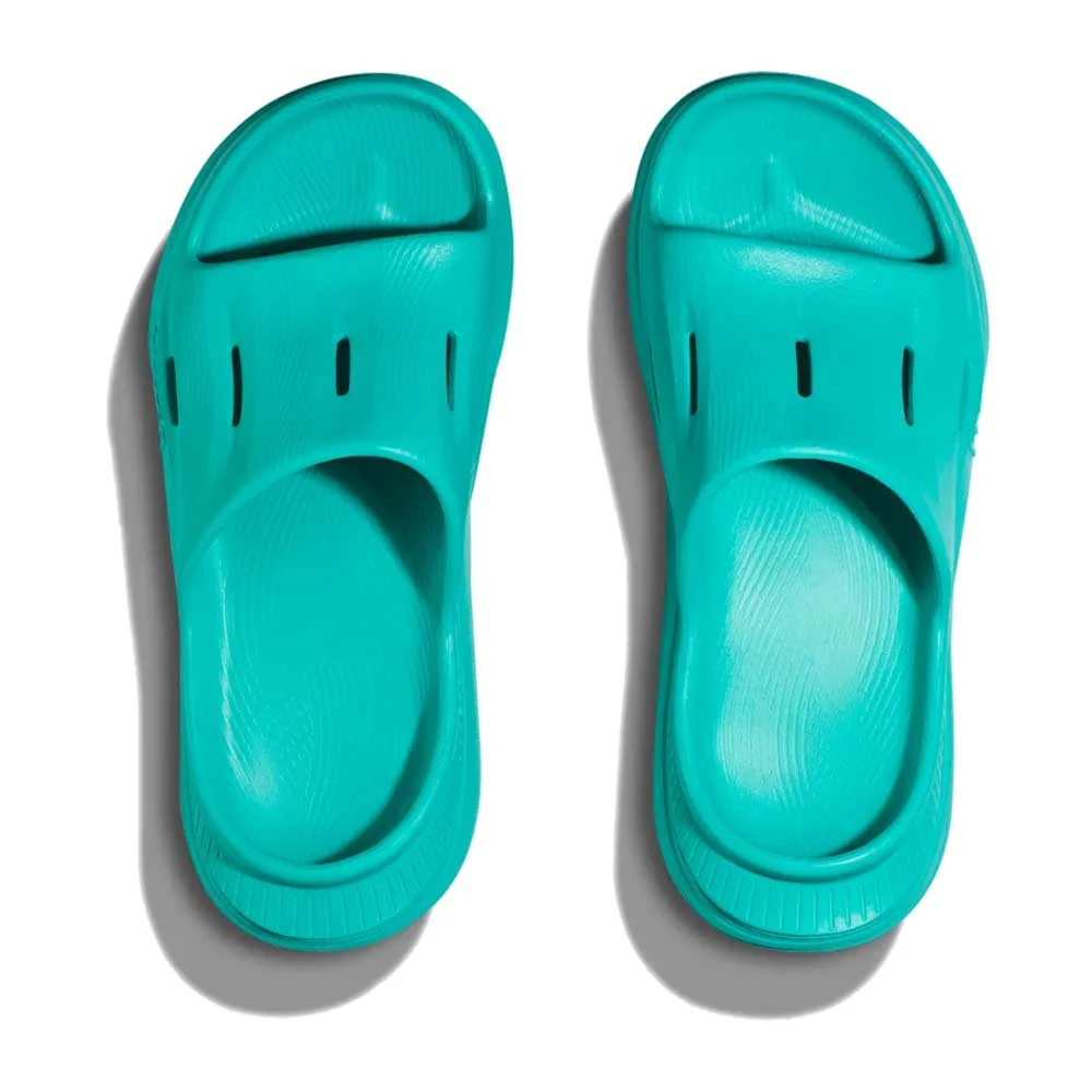 Hoka Unisex Ora Recovery Slide 3 - Ceramic/Ceramic - Image 4