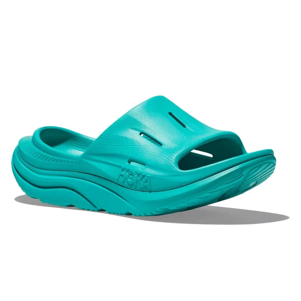 Hoka Unisex Ora Recovery Slide 3 - Ceramic/Ceramic - Image 2