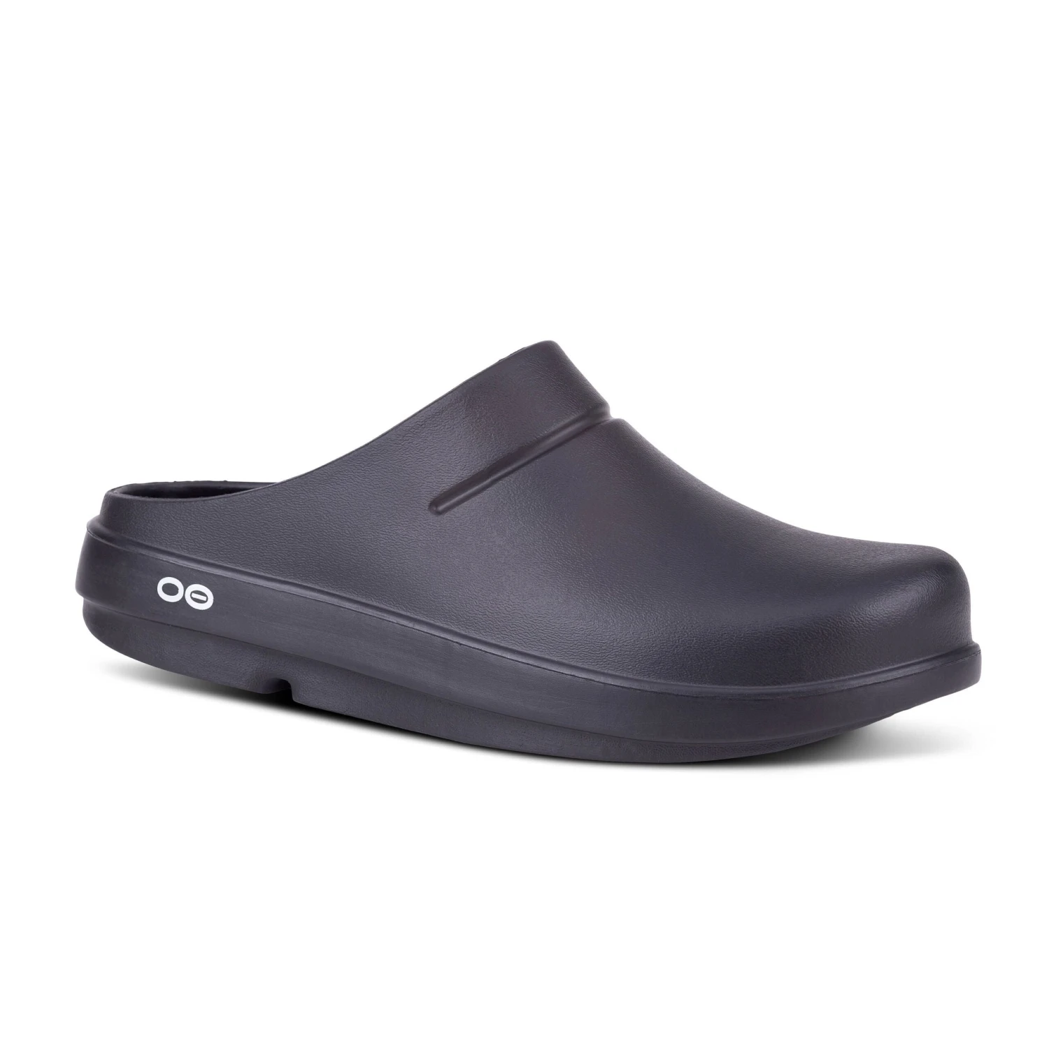OOfos Unisex OOcloog Shoe - Black - Regular (D)