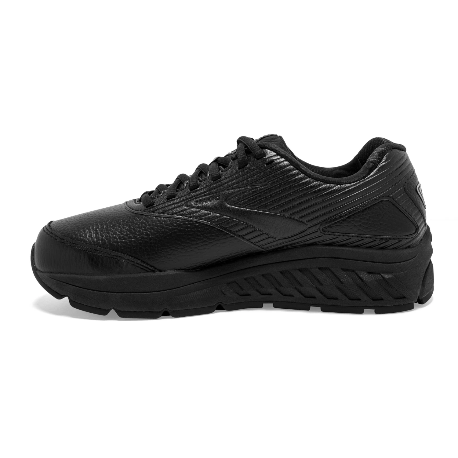 BROOKS Women's Addiction Walker 2 Walking Shoe - Black/Black- Wide (D) - Image 2