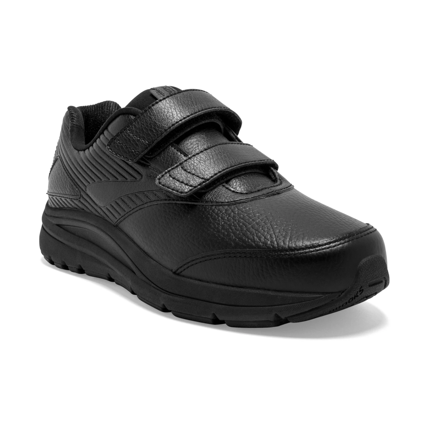 BROOKS Women's Addiction Walker VStrap 2 Walking Shoe - Black/Black- Regular (B) - Image 3