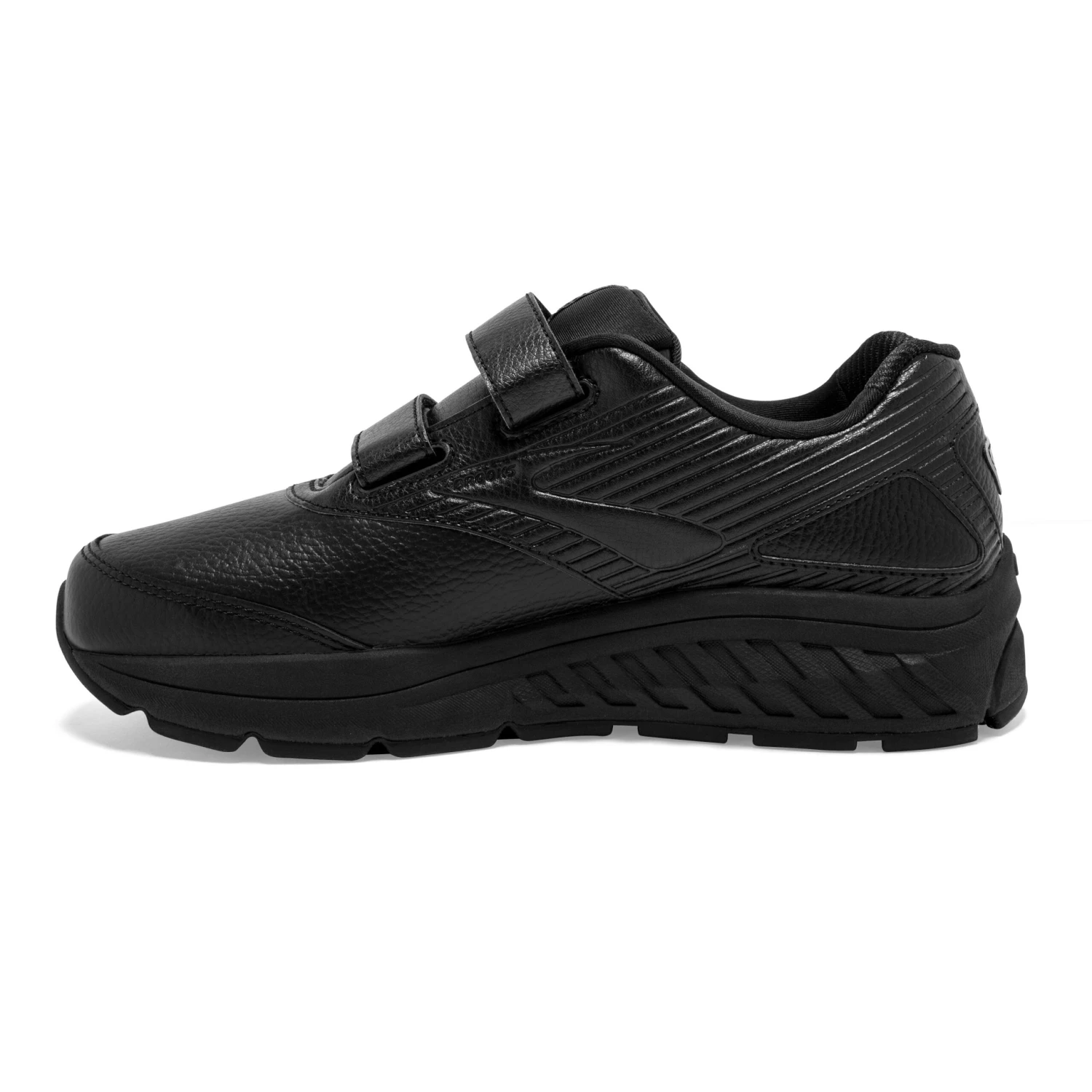 BROOKS Women's Addiction Walker VStrap 2 Walking Shoe - Black/Black- Regular (B) - Image 2