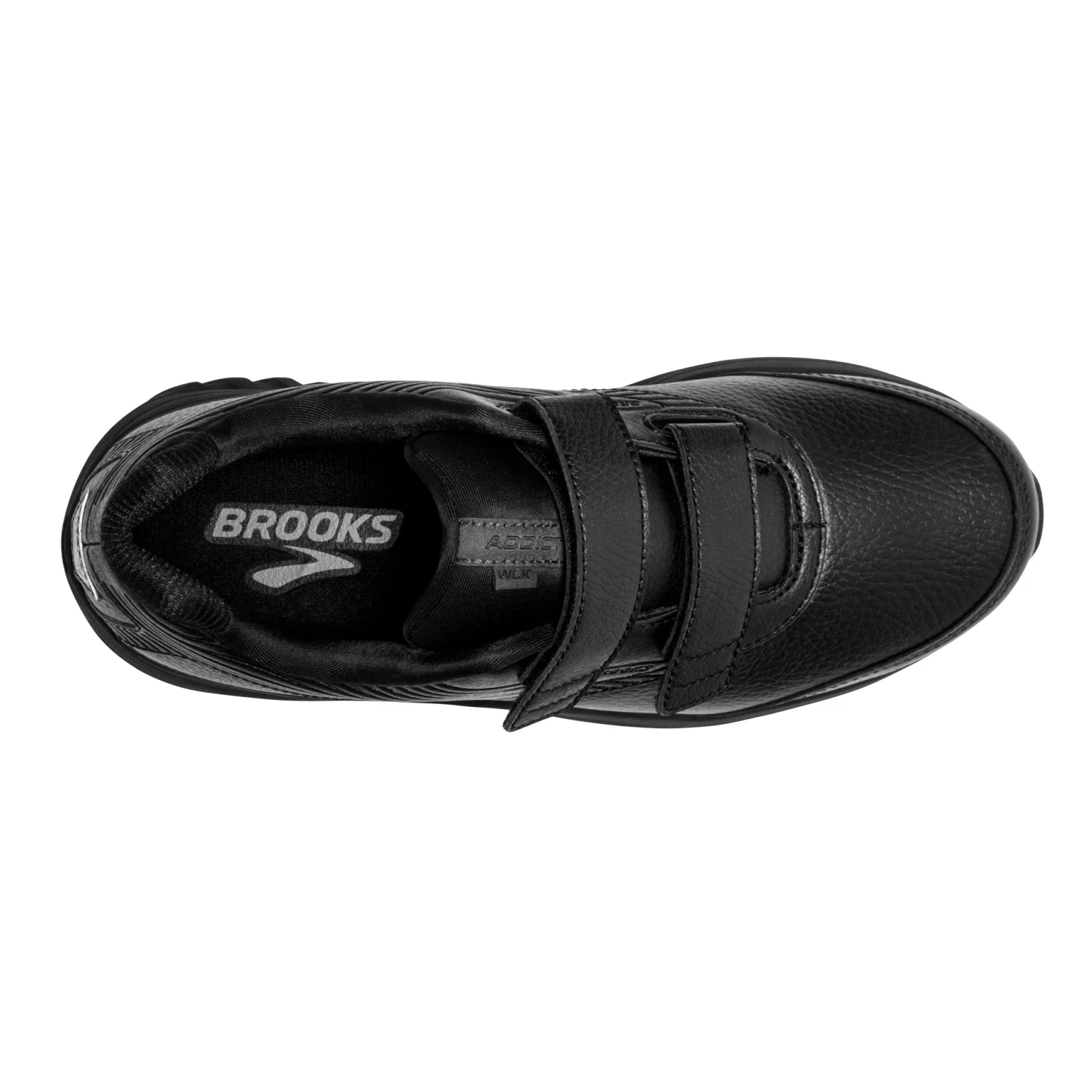BROOKS Women's Addiction Walker VStrap 2 Walking Shoe - Black/Black- Regular (B) - Image 5