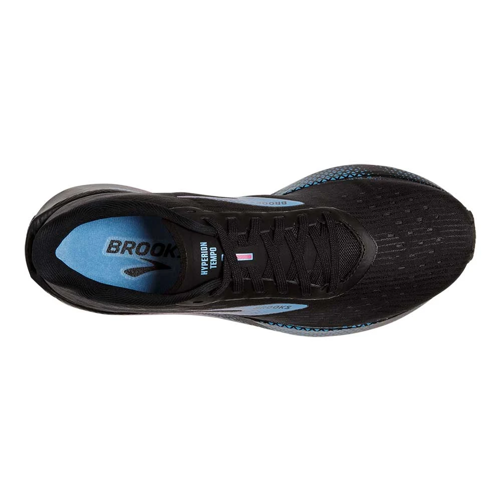 BROOKS Women's Hyperion Tempo Running Shoe - Black/Blissful Blue/Fuchsia - Regular (B) - Image 3