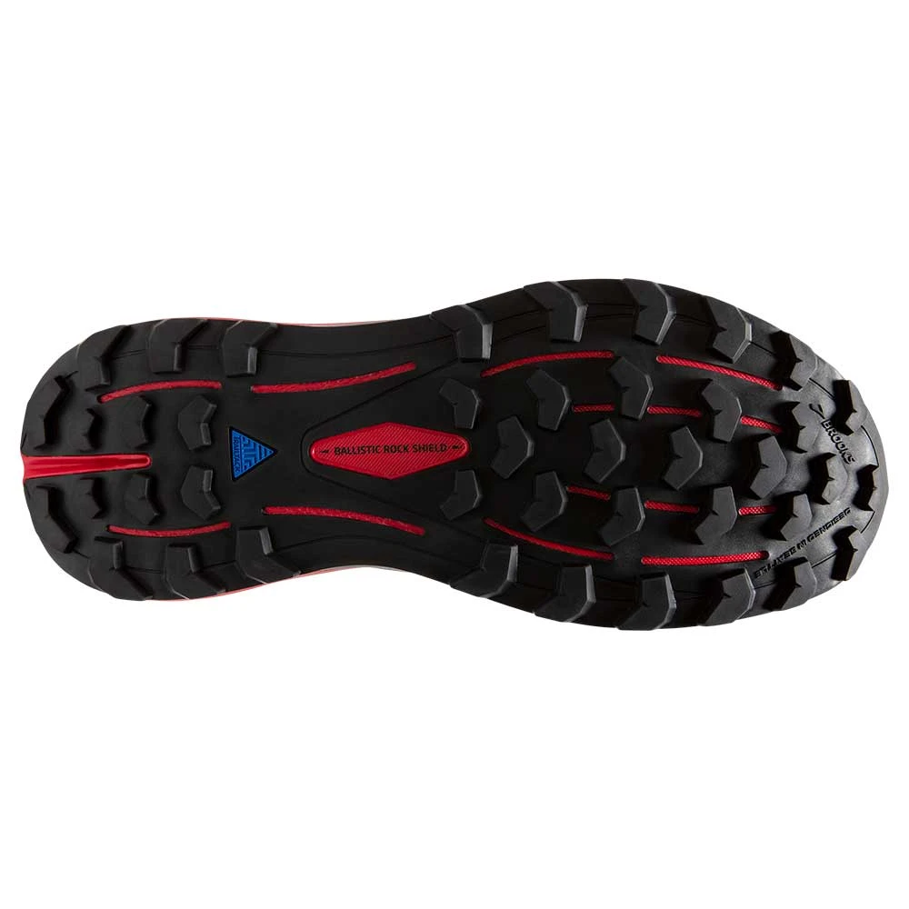 BROOKS Women's Cascadia 16 Trail Shoe - Black/Grey/Red- Regular (B) - Image 6