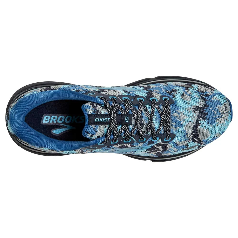 BROOKS Women's Ghost 15 Camo Running Shoe - Star/Eclipse/Grotto - Regular (B) - Image 5
