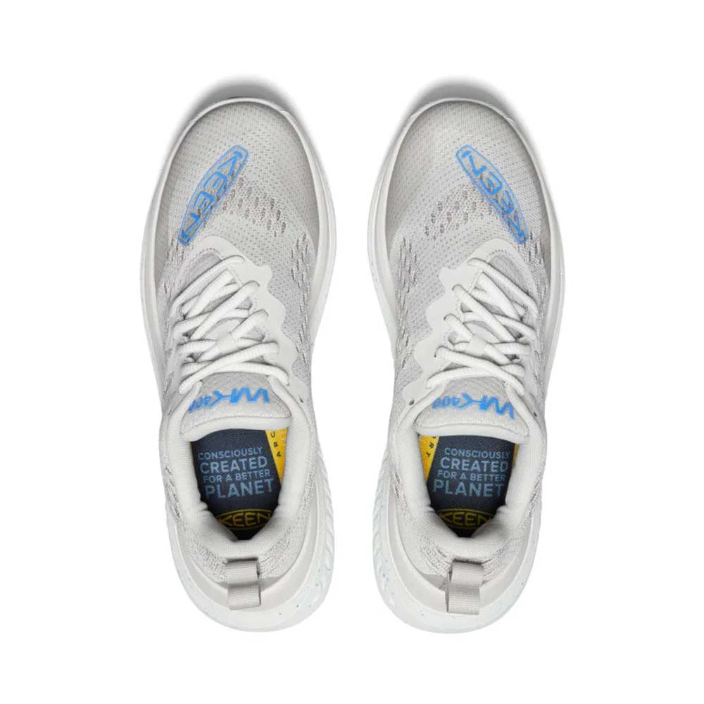 Keen Women's WK400 Walking Shoe - Vapor/Azure Blue - Image 4