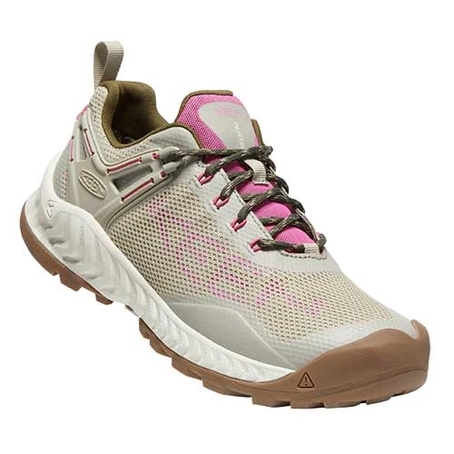 Keen Women's NXIS Evo Waterproof Hiking Shoe - Plaza Taupe/Bis Rose - Regular (B) - Image 2