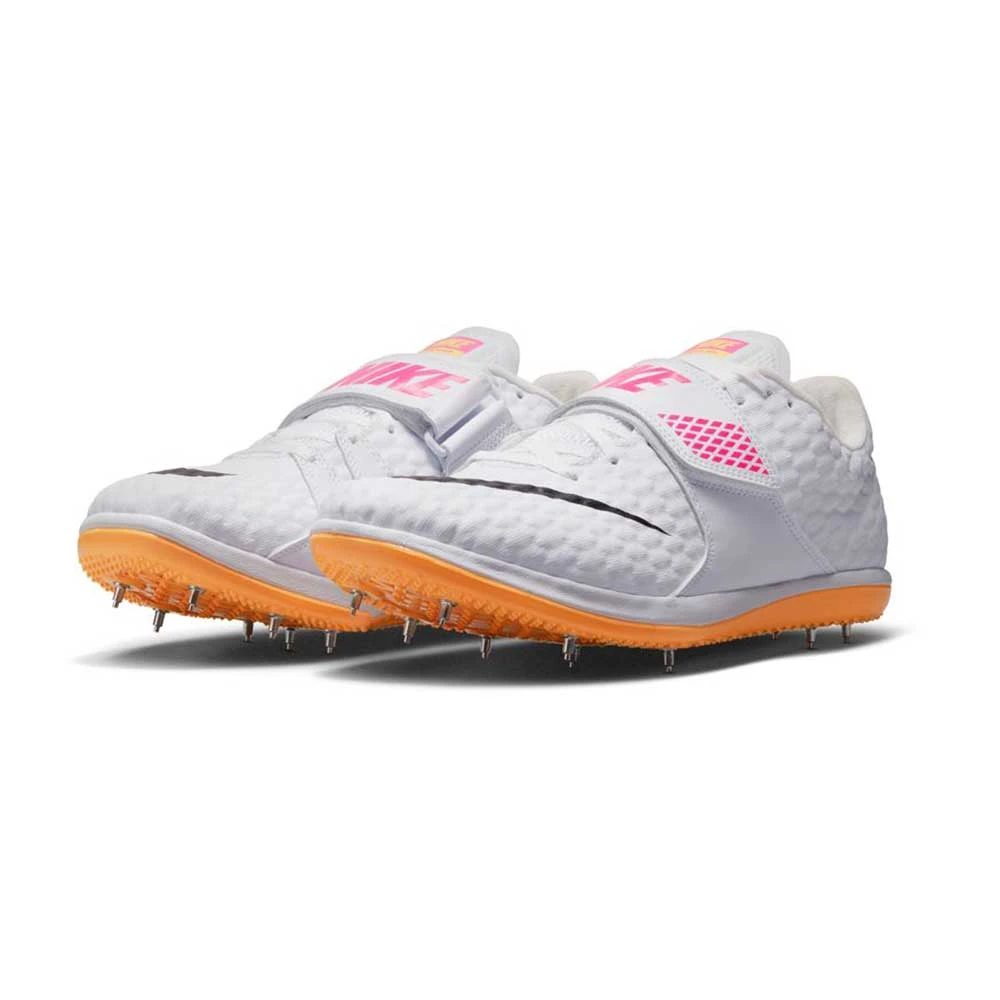 Unisex Nike Air Zoom High Jump Elite Spike - White/Black/Laser Pink - Regular (D) - Image 4