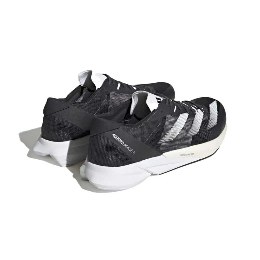 ADIDAS Men'sAdizero Adios 8 Running Shoe - Carbon/FTW White/Cblack - Regular (D) - Image 3