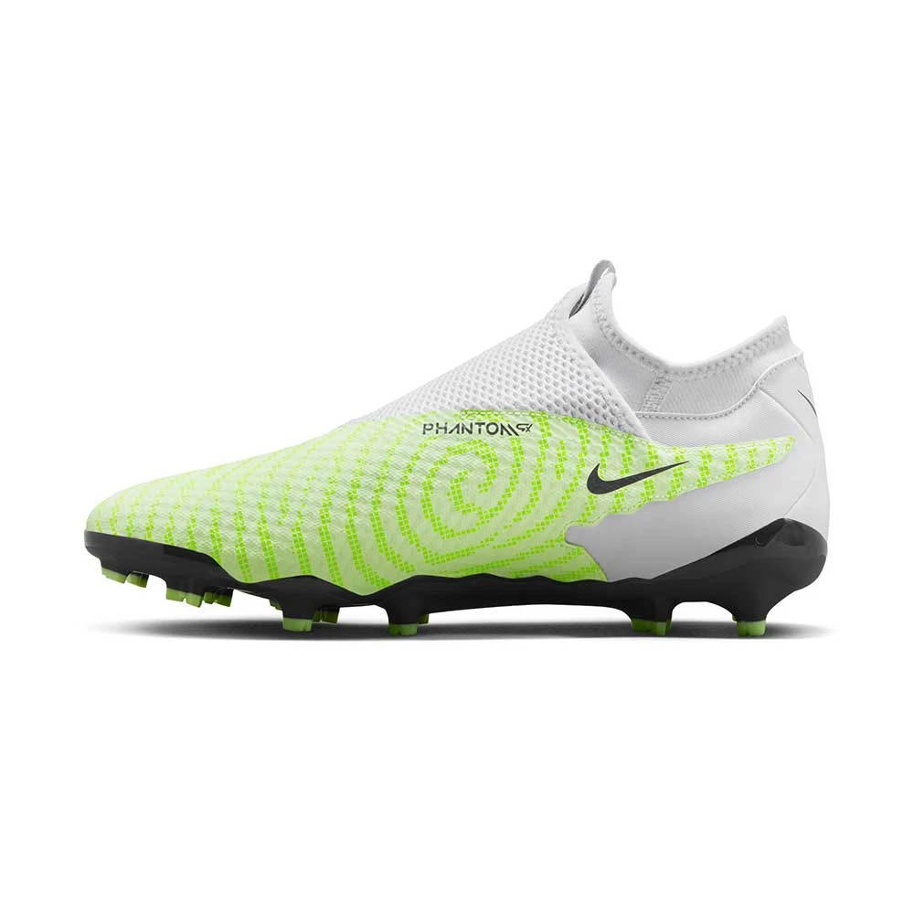 Nike Unisex Phantom GX Academy DF FG/MG Soccer Cleats - Barely Volt/Gridiron - Regular (D) - Image 2