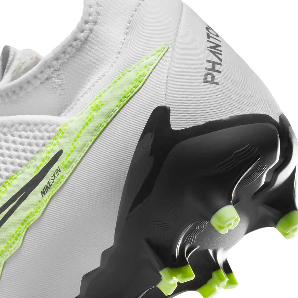 Nike Unisex Phantom GX Academy DF FG/MG Soccer Cleats - Barely Volt/Gridiron - Regular (D) - Image 6