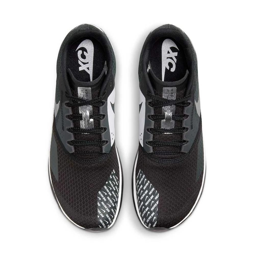 Nike Zoom Rival XC 6 Spike- Black/White/Dk Smoke Grey - Image 4