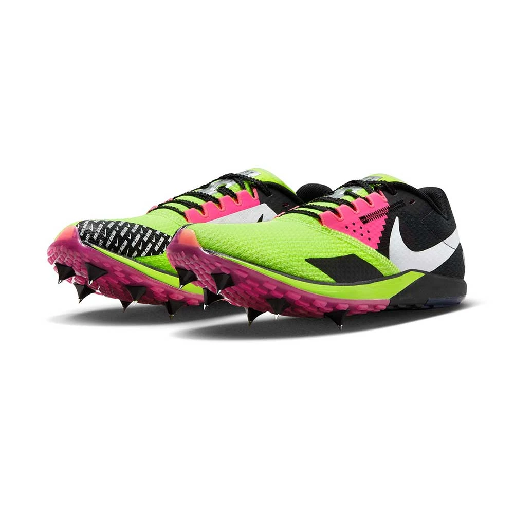 Nike Zoom Rival XC 6 Spike- Volt/White/Black/Hyper Pink - Image 2