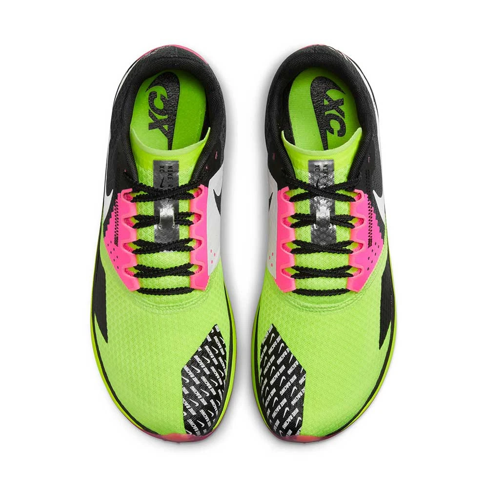 Nike Zoom Rival XC 6 Spike- Volt/White/Black/Hyper Pink - Image 4