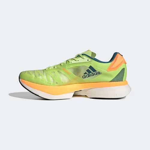 ADIDAS Unisex ADIZERO Adios Pro 2 - Pulse Lime/Real Teal/Flash Orange-Regular (D) - Image 4