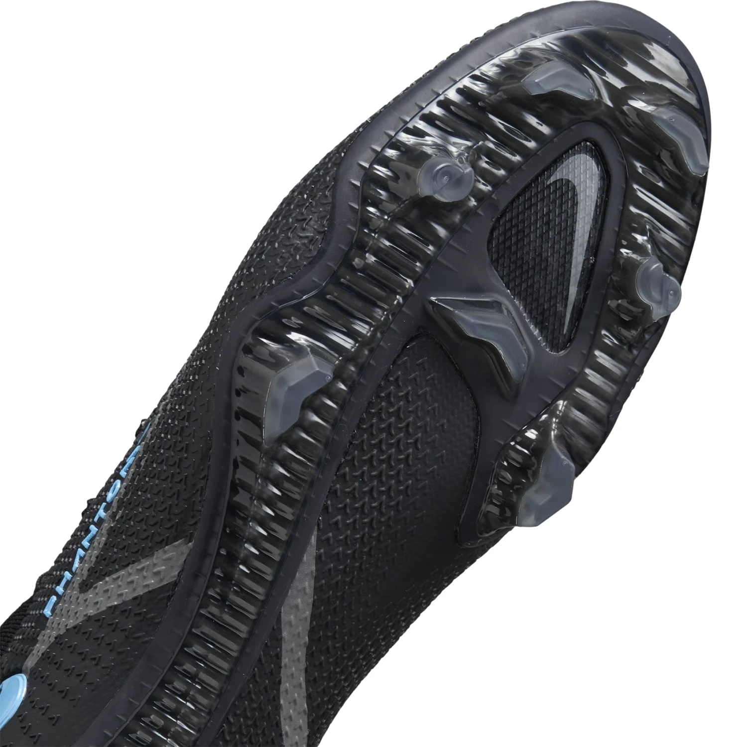 Nike Unisex Phantom GT2 Elite FG Soccer Shoe - Black/Black/Iron Grey - Image 7