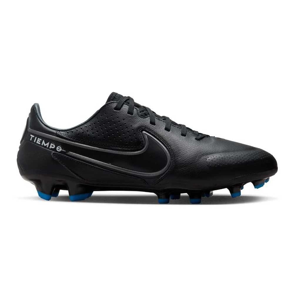 Unisex Nike Tiempo Legend 9 Pro FG Soccer Shoe - Black/Dk Smoke Grey