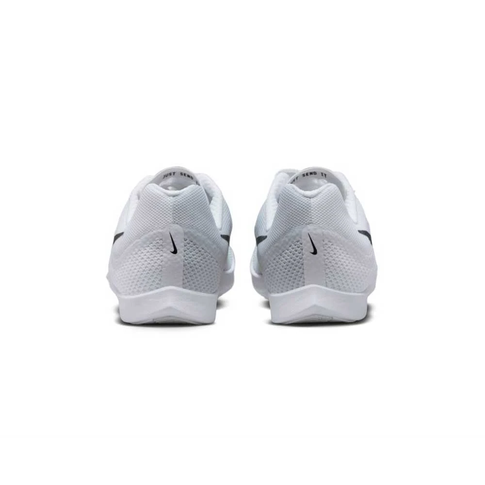 Unisex Nike Zoom Rival Track And Field Distance Spikes - White/Black/Metallic Silver - Regular (D) - Image 11