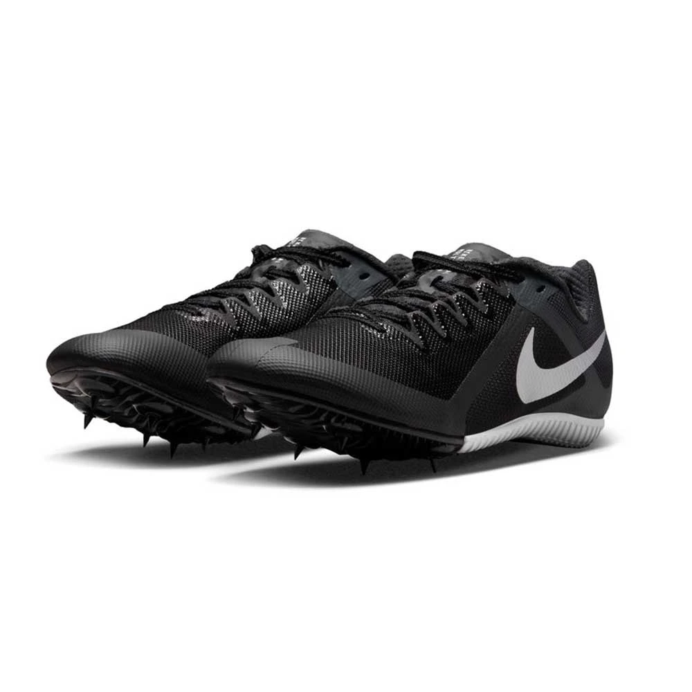 Unisex Nike Zoom Rival Multi Track Spike - Black/Metallic Silver/Lt Smoke Grey - Regular (D) - Image 6