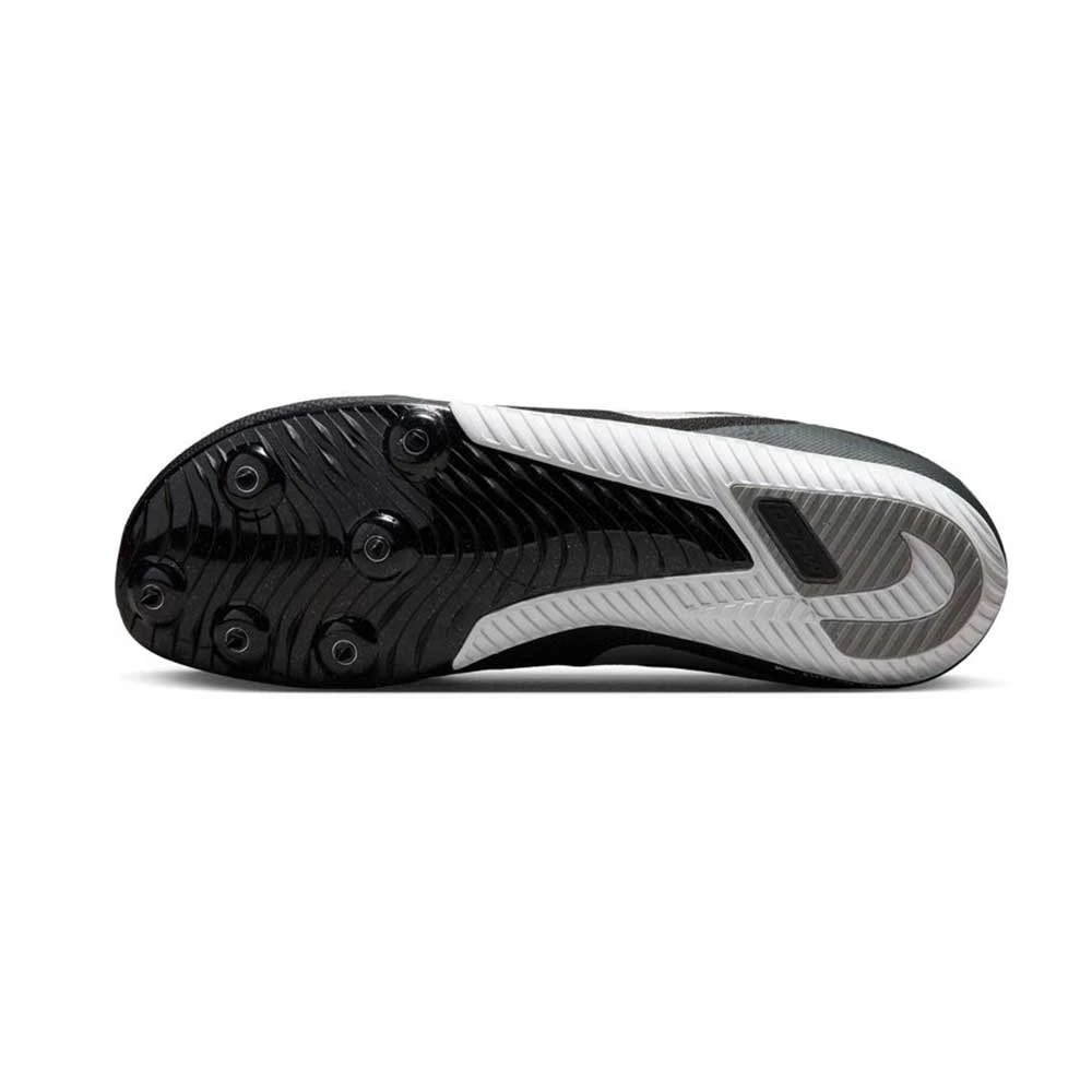Unisex Nike Zoom Rival Multi Track Spike - Black/Metallic Silver/Lt Smoke Grey - Regular (D) - Image 4