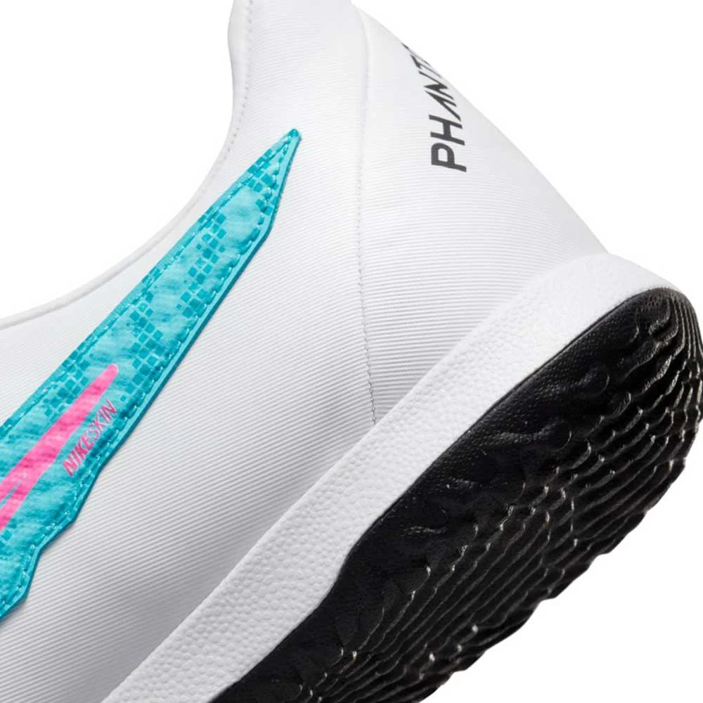 Nike Unisex Phantom GX Academy IC/Court Soccer Shoe - Baltic Blue/Pink Blast/White - Regular (D) - Image 8