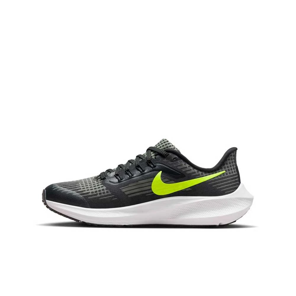 Nike Youth Pegasus 39 Running Shoe- Black/Volt/Barely Volt - Image 4
