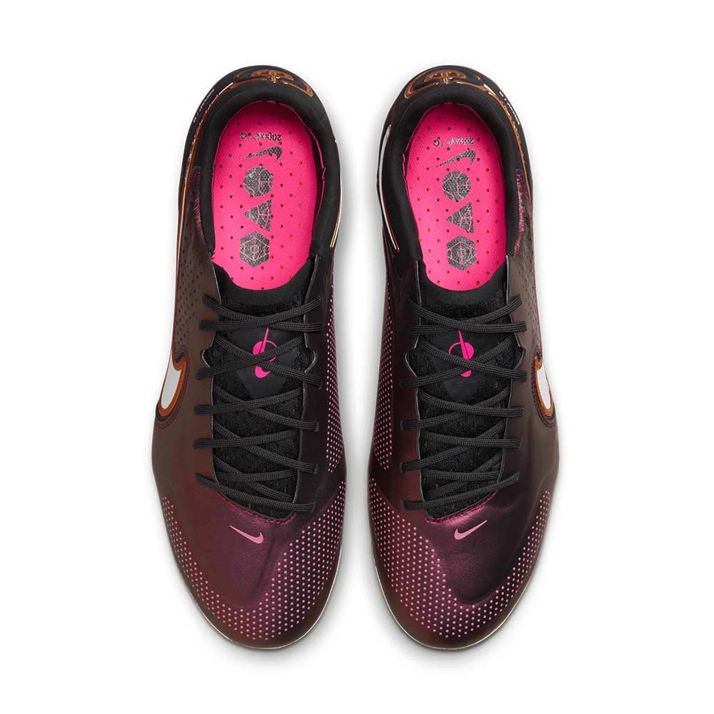 Nike Unisex Legend 9 Elite FG Soccer Cleats - Space Purple/White - Regular (D) - Image 6