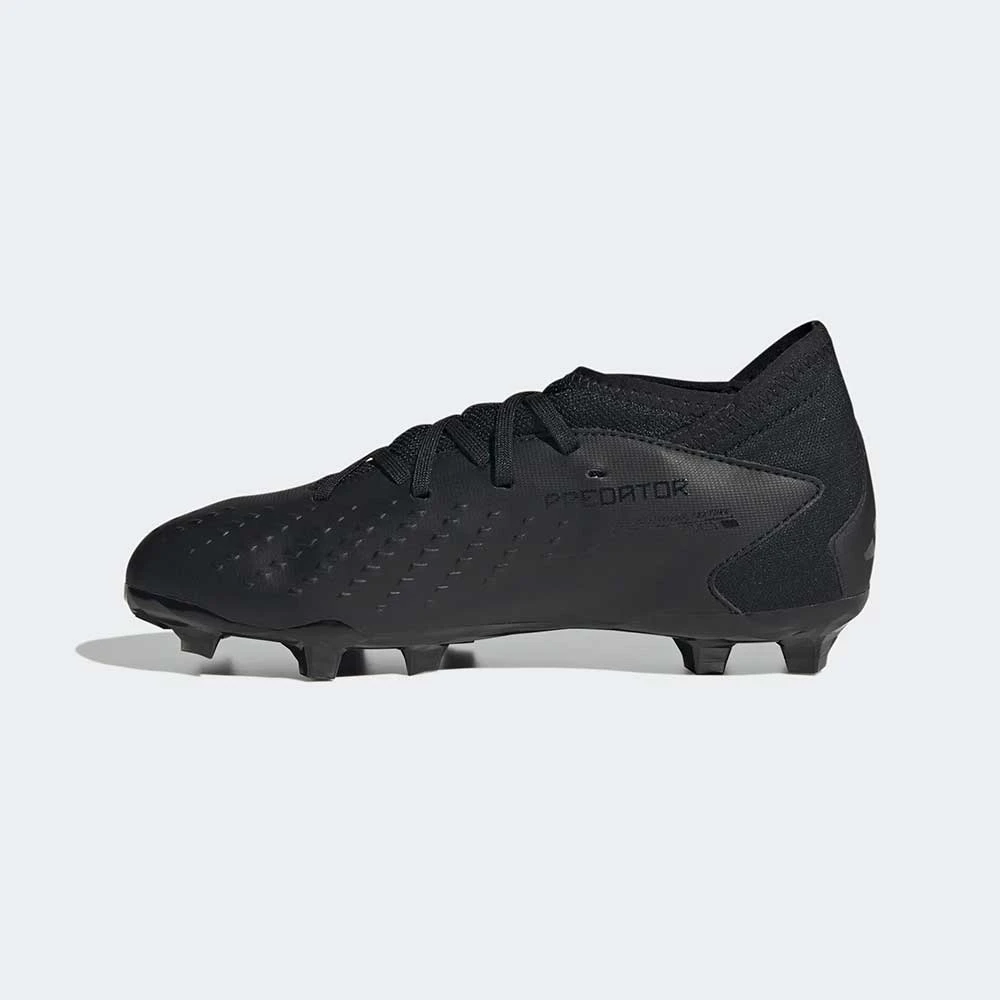 ADIDAS Youth JR Predator Accuracy .3 FG Soccer Shoe - Core Black/Core Black - Regular (D) - Image 2