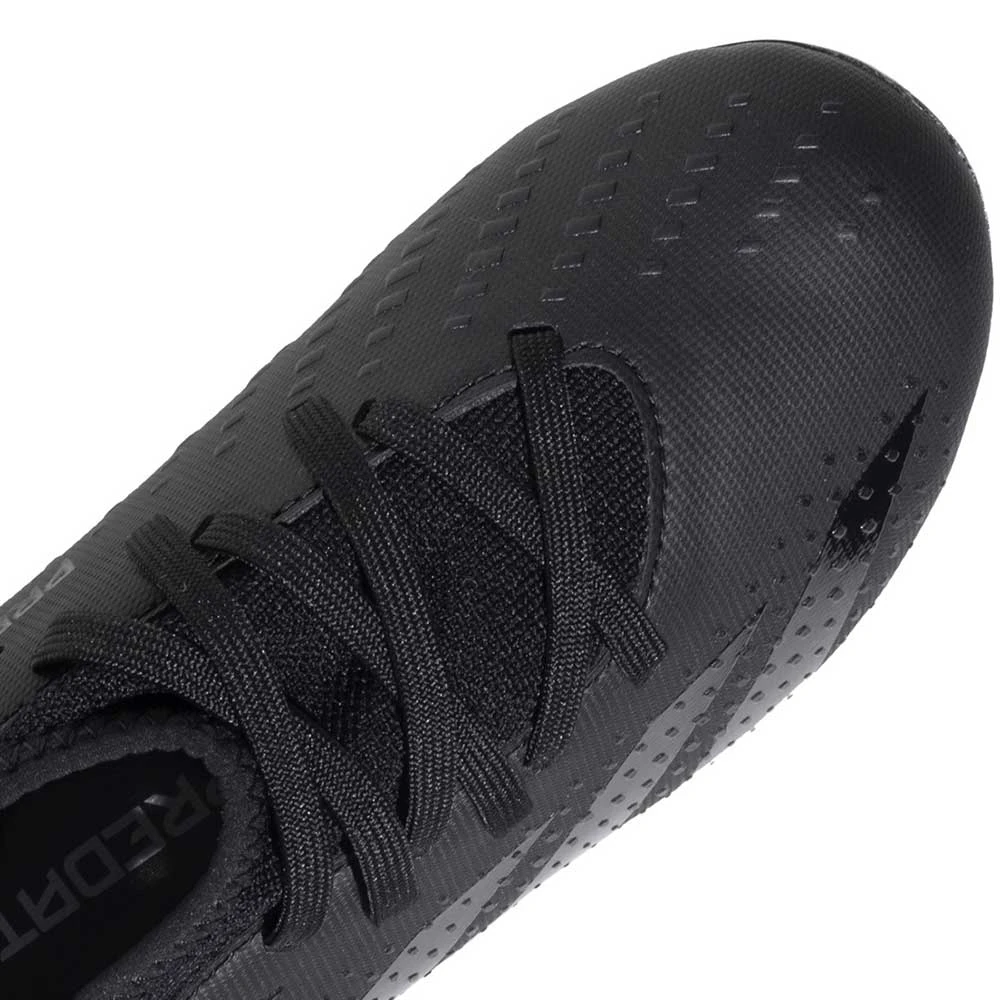 ADIDAS Youth JR Predator Accuracy .3 FG Soccer Shoe - Core Black/Core Black - Regular (D) - Image 3