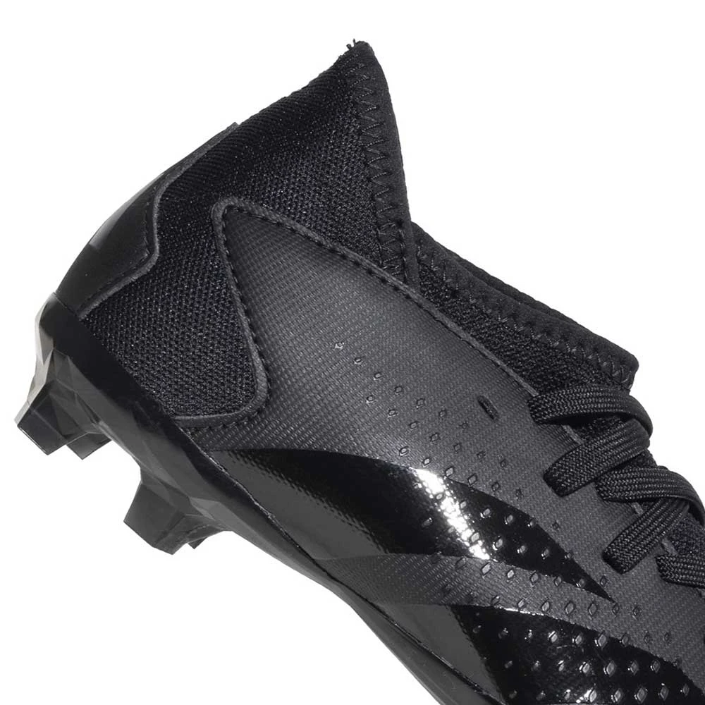 ADIDAS Youth JR Predator Accuracy .3 FG Soccer Shoe - Core Black/Core Black - Regular (D) - Image 4