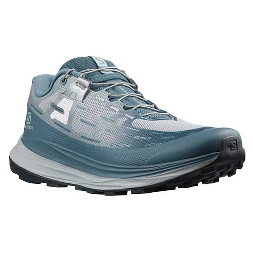 Salomon Women's Ultra Glide Trail Running Shoe - Bluestone/Perl Blue/Ebony - Regular (B) - Image 3