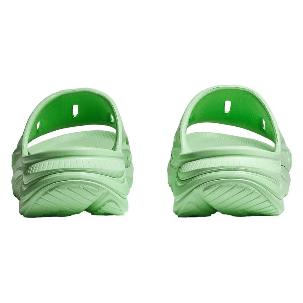 Hoka Unisex Ora Recovery Slide 3 - Lime Glow/Lime Glow - Regular (D) - Image 8
