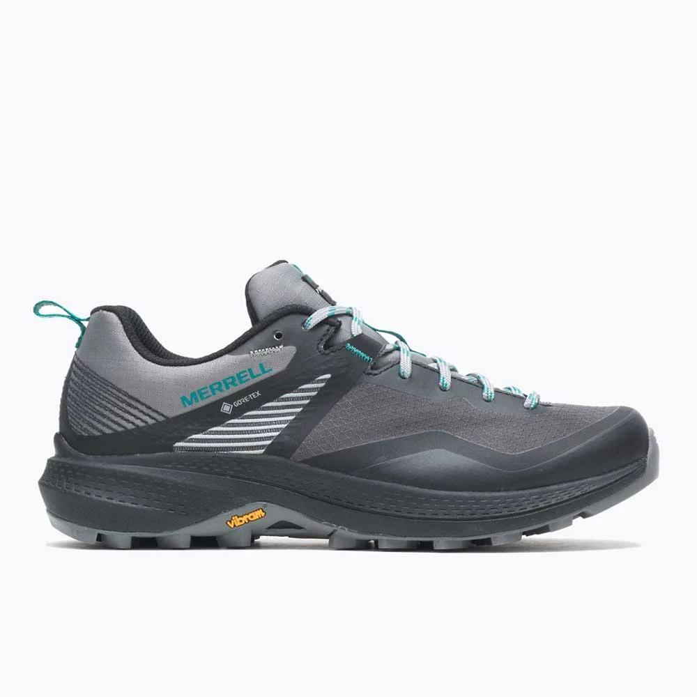 Merrell Women's MQM 3 Trail Running Shoe - Charcoal/Teal- Regular (B)