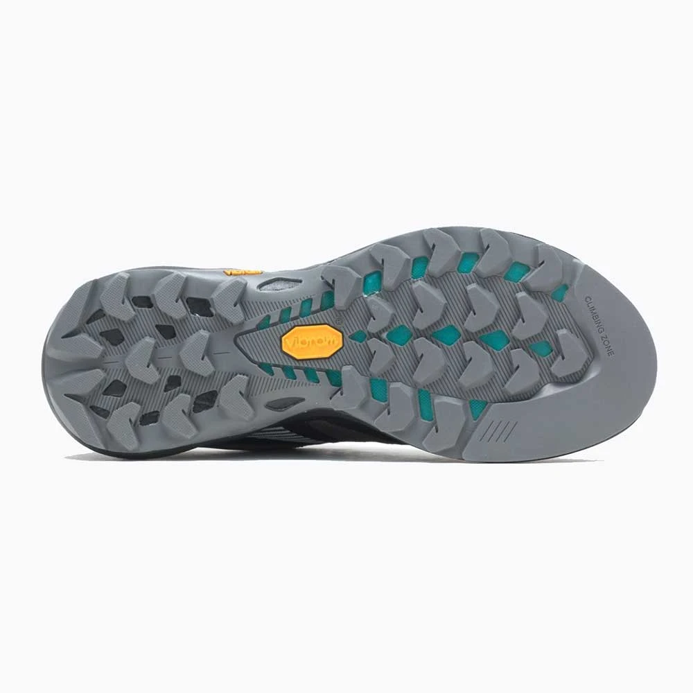 Merrell Women's MQM 3 Trail Running Shoe - Charcoal/Teal- Regular (B) - Image 6